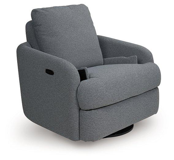 Alainmont Next-Gen Nuvella Swivel Power Recliner - Vida Furniture (Laredo,TX)