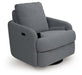Alainmont Next-Gen Nuvella Swivel Power Recliner - Vida Furniture (Laredo,TX)