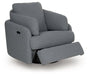 Alainmont Next-Gen Nuvella Swivel Power Recliner - Vida Furniture (Laredo,TX)