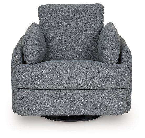 Alainmont Next-Gen Nuvella Swivel Power Recliner - Vida Furniture (Laredo,TX)