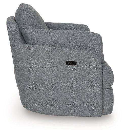 Alainmont Next-Gen Nuvella Swivel Power Recliner - Vida Furniture (Laredo,TX)