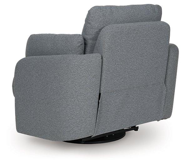 Alainmont Next-Gen Nuvella Swivel Power Recliner - Vida Furniture (Laredo,TX)