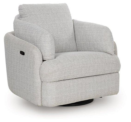 Alainmont Next-Gen Nuvella Swivel Power Recliner - Vida Furniture (Laredo,TX)
