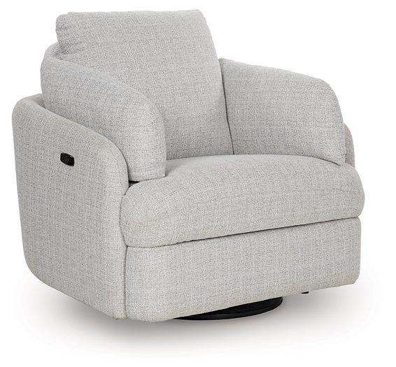 Alainmont Next-Gen Nuvella Swivel Power Recliner - Vida Furniture (Laredo,TX)