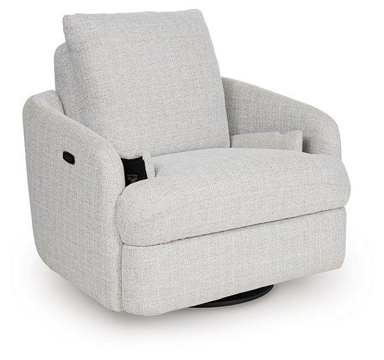 Alainmont Next-Gen Nuvella Swivel Power Recliner - Vida Furniture (Laredo,TX)
