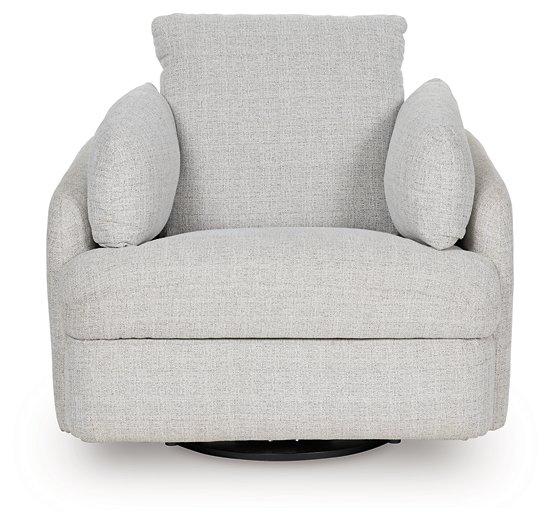 Alainmont Next-Gen Nuvella Swivel Power Recliner - Vida Furniture (Laredo,TX)