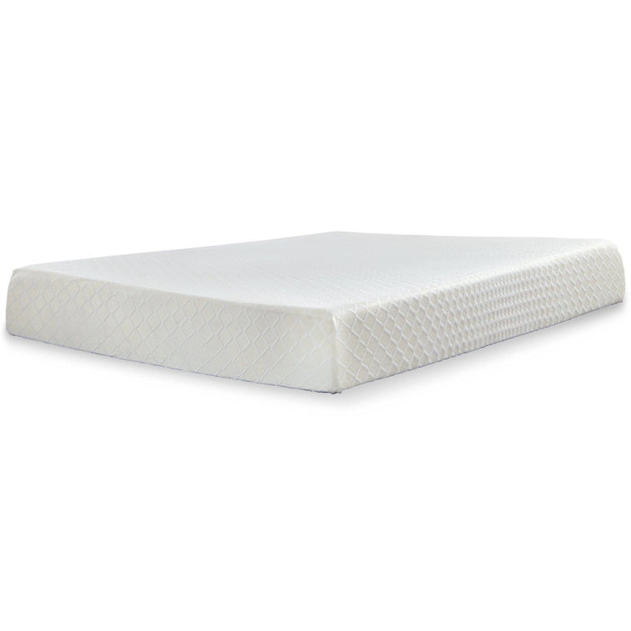 10 Inch Chime Memory Foam Mattress Set - Vida Furniture (Laredo,TX)
