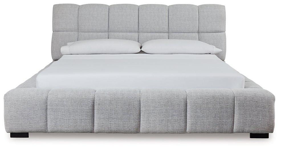 Grendusk Upholstered Bed - Vida Furniture (Laredo,TX)