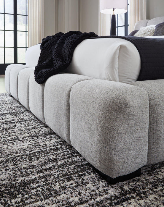 Grendusk Upholstered Bed - Vida Furniture (Laredo,TX)