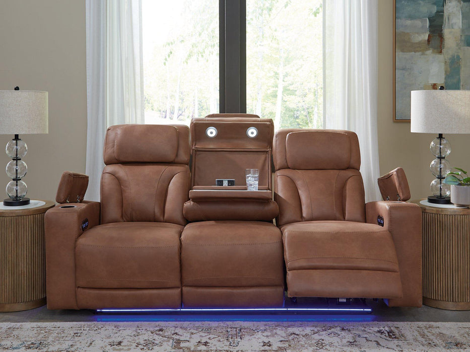 Clean-Slate Power Reclining Sofa - Vida Furniture (Laredo,TX)