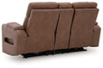 Clean-Slate Power Reclining Loveseat with Console - Vida Furniture (Laredo,TX)