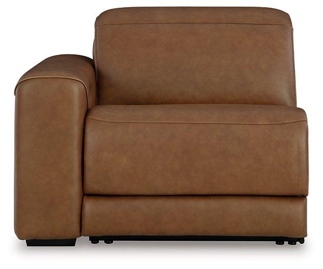 Magic Man Power Reclining Sectional Loveseat with Console - Vida Furniture (Laredo,TX)