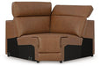 Magic Man Power Reclining Sectional with Console - Vida Furniture (Laredo,TX)