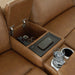 Magic Man Power Reclining Sectional Loveseat with Console - Vida Furniture (Laredo,TX)