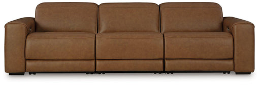 Magic Man Power Reclining Sectional Sofa - Vida Furniture (Laredo,TX)