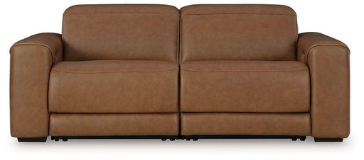 Magic Man Power Reclining Sectional Loveseat - Vida Furniture (Laredo,TX)