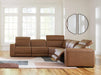 Magic Man Power Reclining Sectional - Vida Furniture (Laredo,TX)