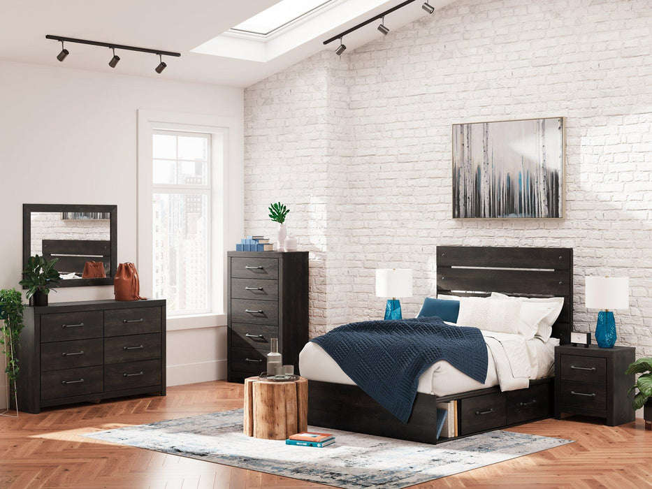 Hollivern Dresser and Mirror - Vida Furniture (Laredo,TX)