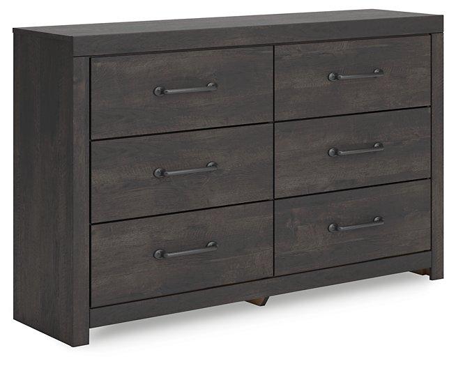 Hollivern Dresser and Mirror - Vida Furniture (Laredo,TX)