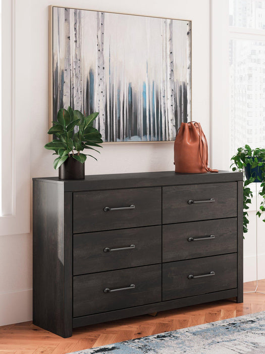 Hollivern Dresser and Mirror - Vida Furniture (Laredo,TX)