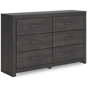 Hollivern Dresser and Mirror - Vida Furniture (Laredo,TX)