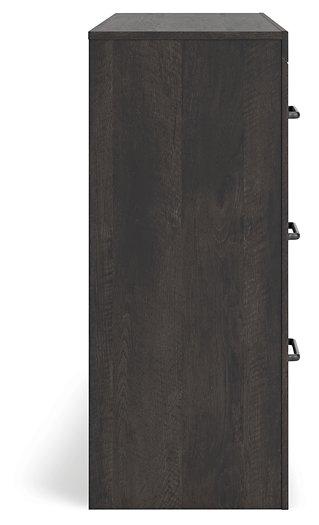 Hollivern Dresser and Mirror - Vida Furniture (Laredo,TX)