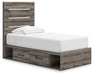 Graystorm Bed with Storage - Vida Furniture (Laredo,TX)