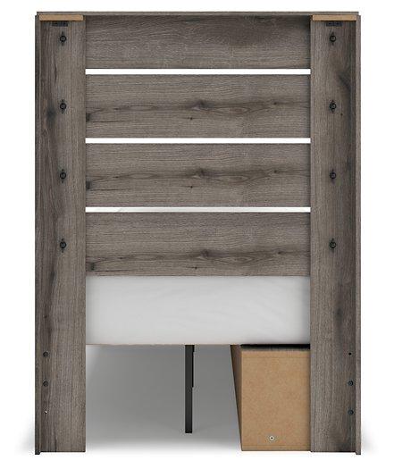 Graystorm Bed with Storage - Vida Furniture (Laredo,TX)