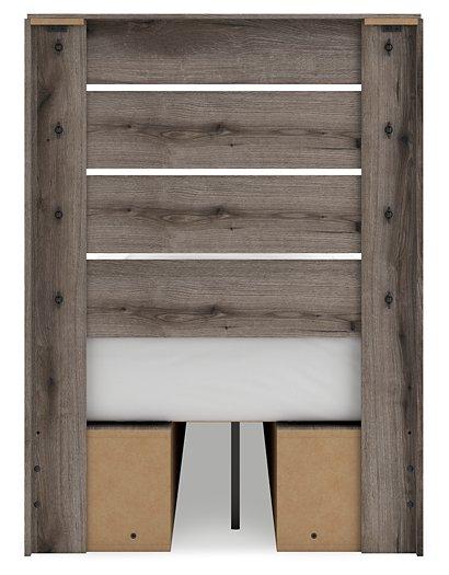 Graystorm Bed with Storage - Vida Furniture (Laredo,TX)