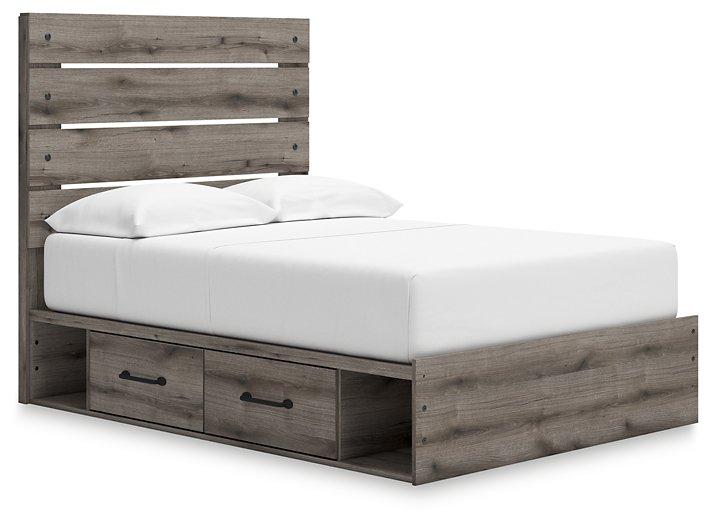 Graystorm Bed with Storage - Vida Furniture (Laredo,TX)