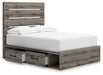 Graystorm Bed with Storage - Vida Furniture (Laredo,TX)