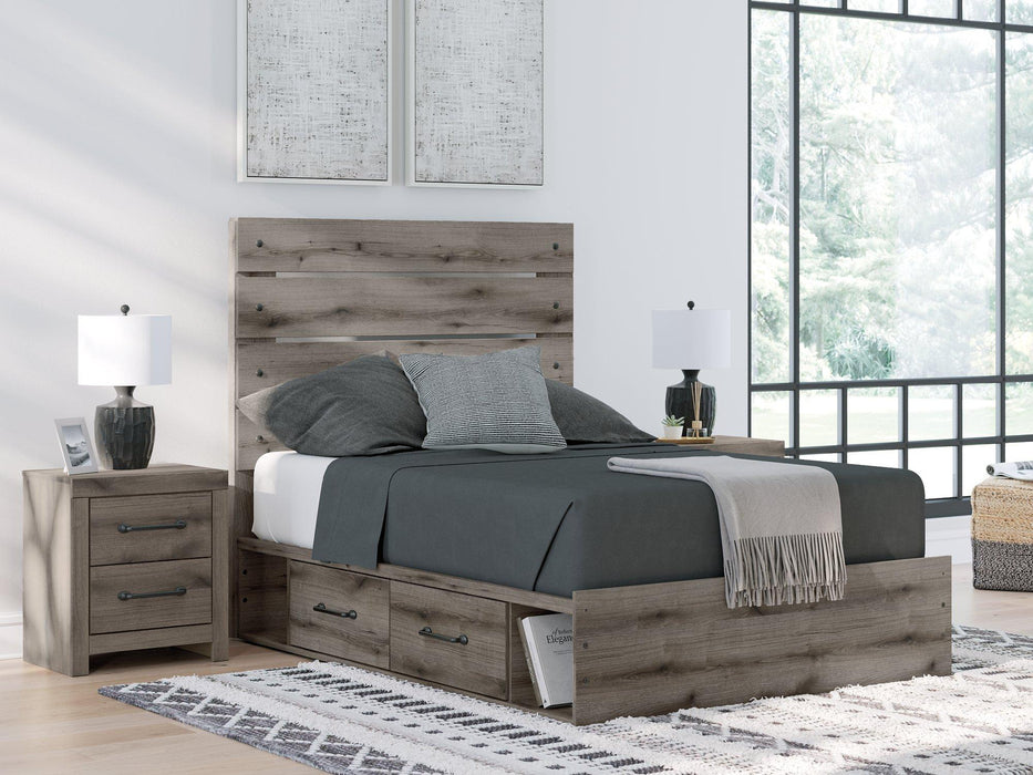 Graystorm Bed with Storage - Vida Furniture (Laredo,TX)