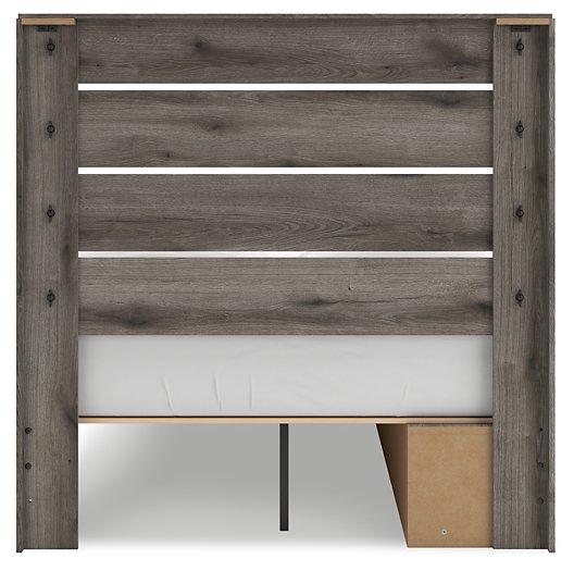 Graystorm Bed with Storage - Vida Furniture (Laredo,TX)