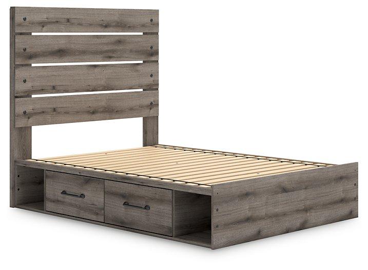 Graystorm Bed with Storage - Vida Furniture (Laredo,TX)