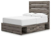 Graystorm Bed with Storage - Vida Furniture (Laredo,TX)