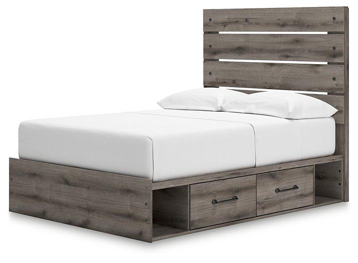 Graystorm Bed with Storage - Vida Furniture (Laredo,TX)