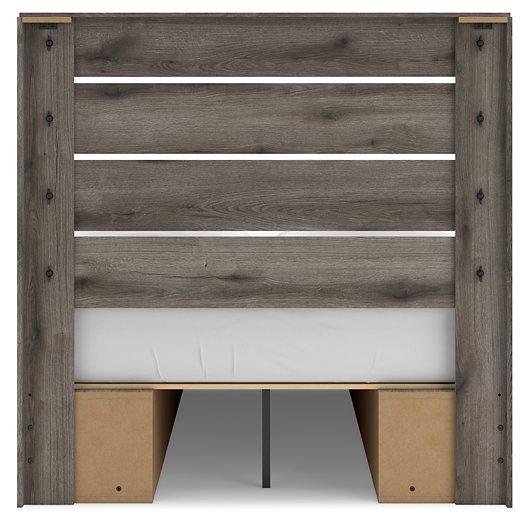 Graystorm Bed with Storage - Vida Furniture (Laredo,TX)