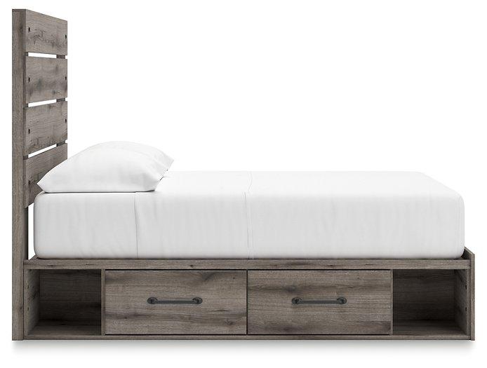 Graystorm Bed with Storage - Vida Furniture (Laredo,TX)
