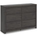 Fraluna Dresser and Mirror - Vida Furniture (Laredo,TX)