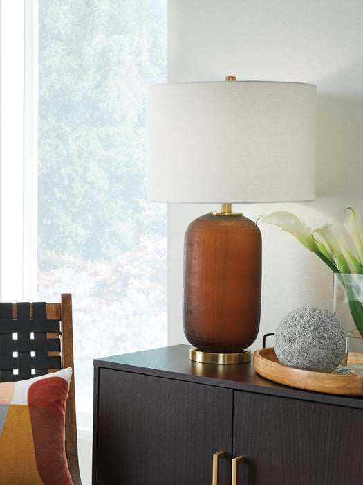Farberman Table Lamp - Vida Furniture (Laredo,TX)