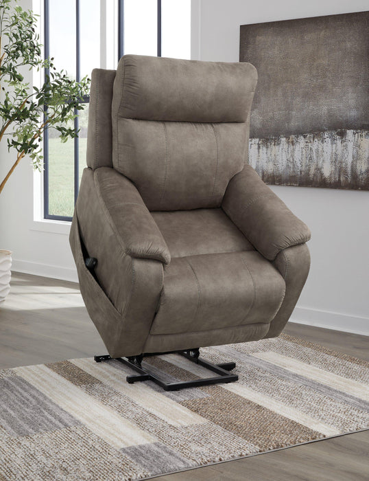 Crestmeade Power Lift Recliner - Vida Furniture (Laredo,TX)