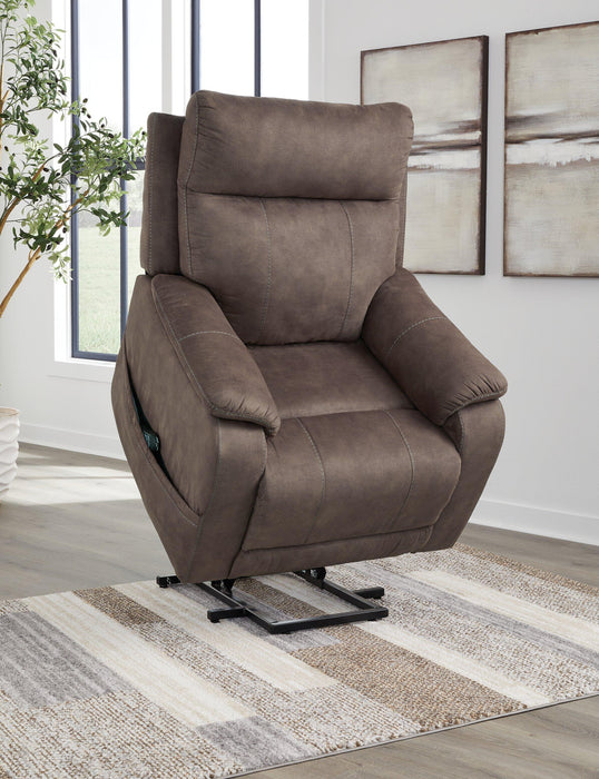 Crestmeade Power Lift Recliner - Vida Furniture (Laredo,TX)
