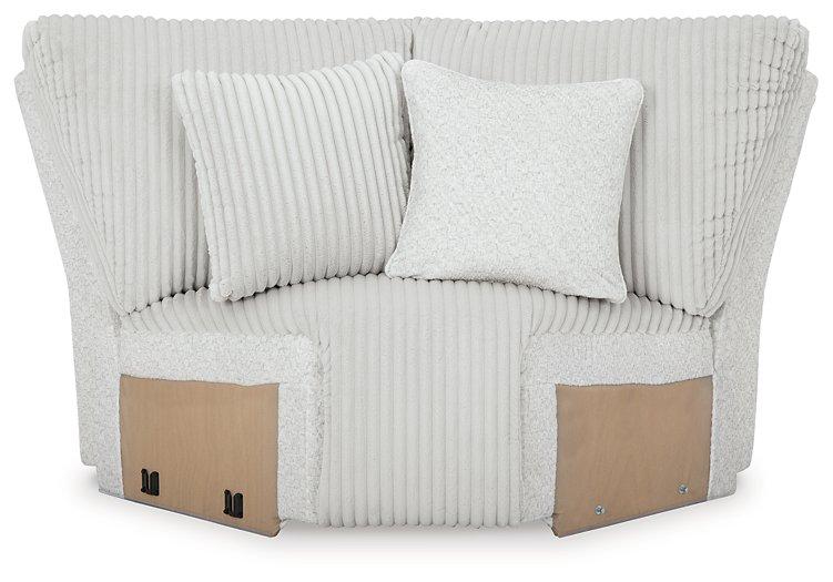 Top Tier Reclining Sectional with Chaise - Vida Furniture (Laredo,TX)