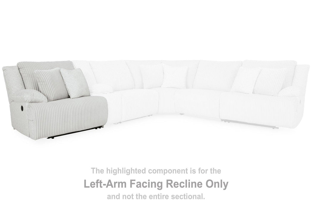 Top Tier Reclining Sectional with Chaise - Vida Furniture (Laredo,TX)