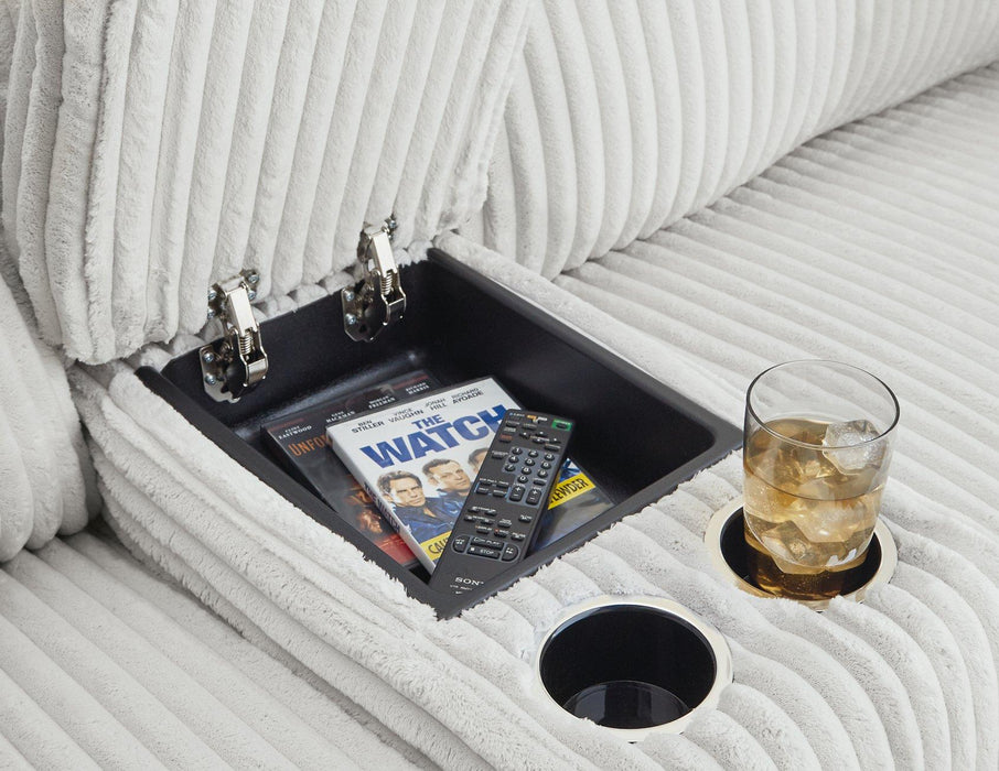 Top Tier Reclining Sectional with Chaise - Vida Furniture (Laredo,TX)