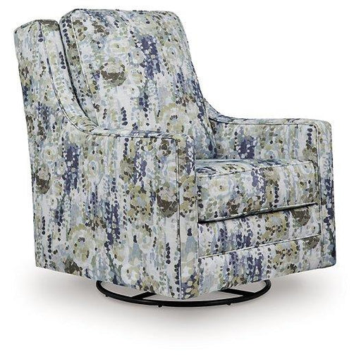 Dustinford Swivel Glider Accent Chair - Vida Furniture (Laredo,TX)