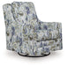 Dustinford Swivel Glider Accent Chair - Vida Furniture (Laredo,TX)