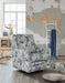 Dustinford Swivel Glider Accent Chair - Vida Furniture (Laredo,TX)