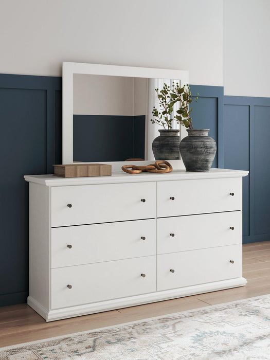Bostwick Shoals Dresser and Mirror - Vida Furniture (Laredo,TX)