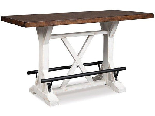 Valebeck Counter Height Dining Table - Vida Furniture (Laredo,TX)